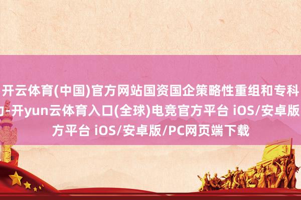 开云体育(中国)官方网站国资国企策略性重组和专科化整合执续发力-开yun云体育入口(全球)电竞官方平台 iOS/安卓版/PC网页端下载